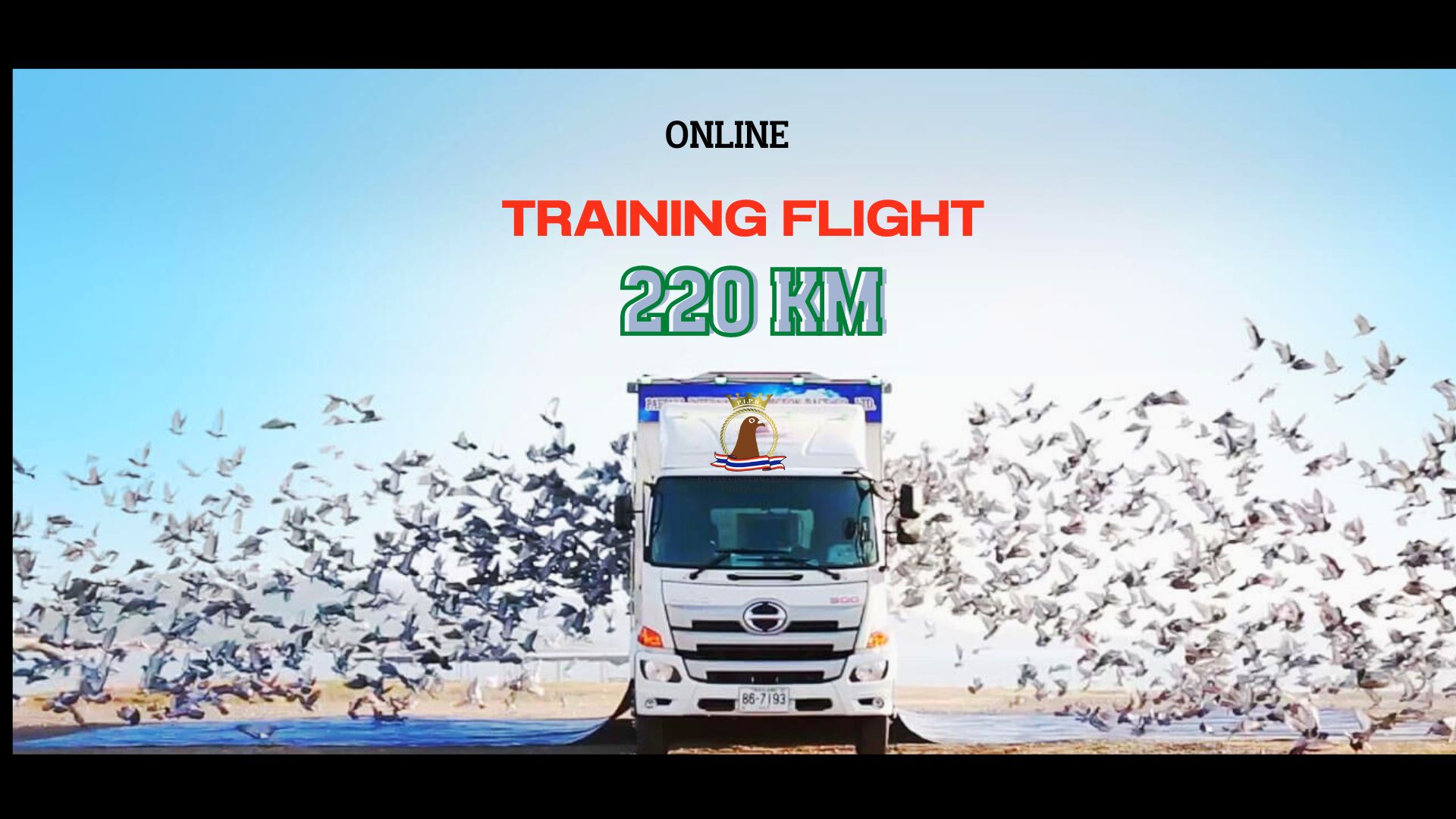 Training Flight 220km.